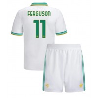 AS Roma Evan Ferguson #11 Tretí Detský futbalový dres 2025-26 Krátky Rukáv (+ trenírky)